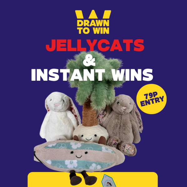 Jellycat Bundle With Instant Wins